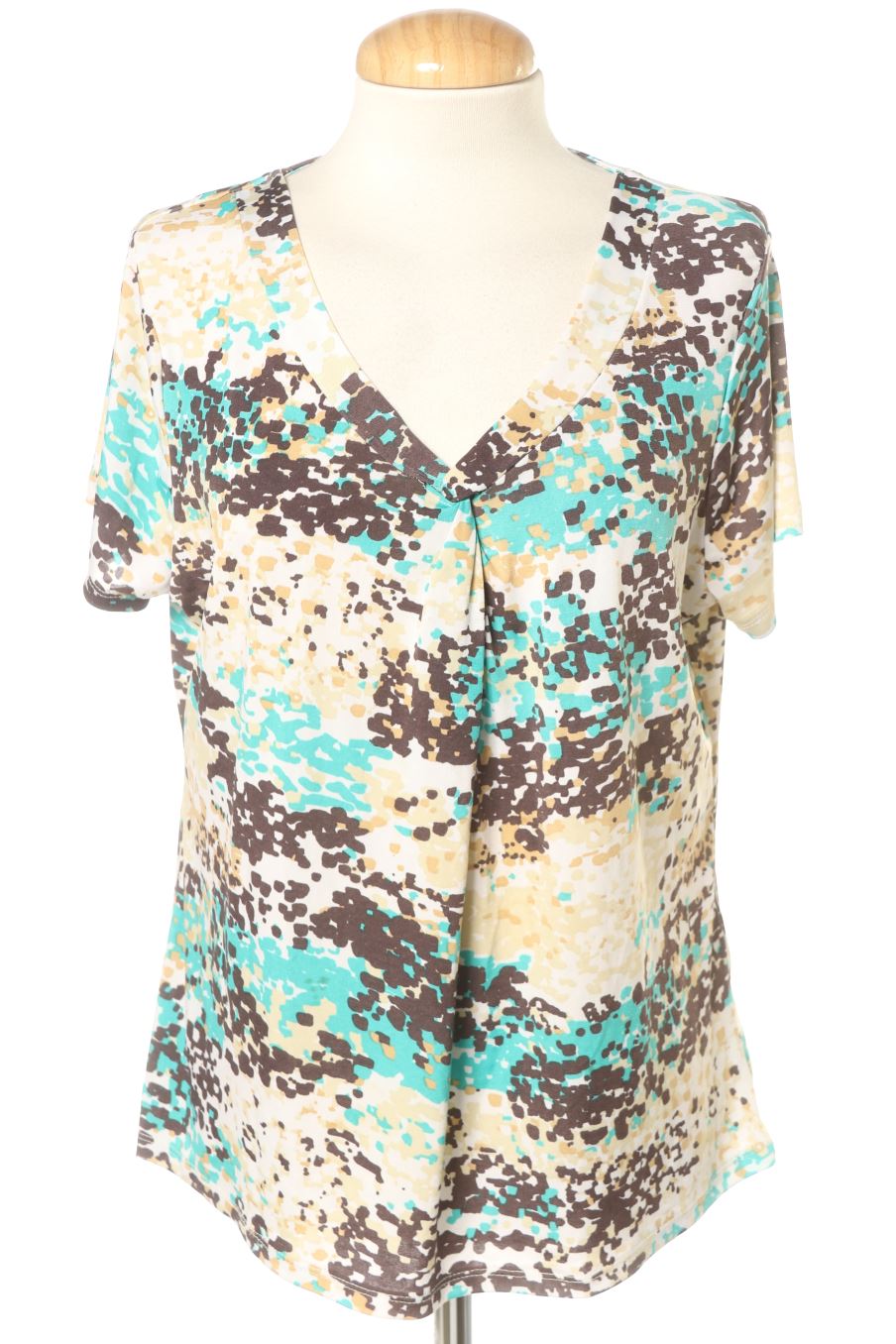 Blusa a maniche corte de Antea de la talla 44, de color stampato