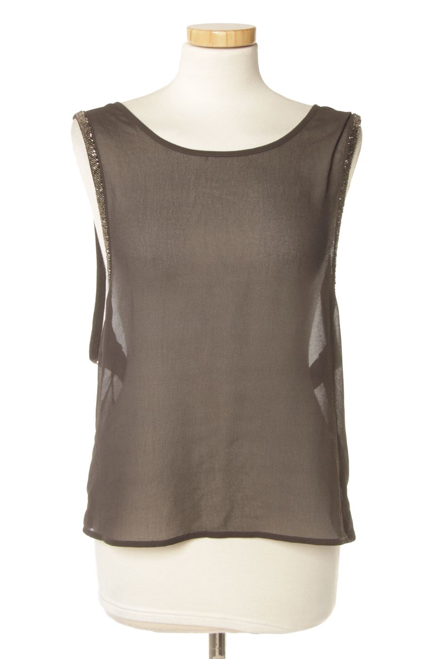 Top Only de la taille 38, de couleur gris