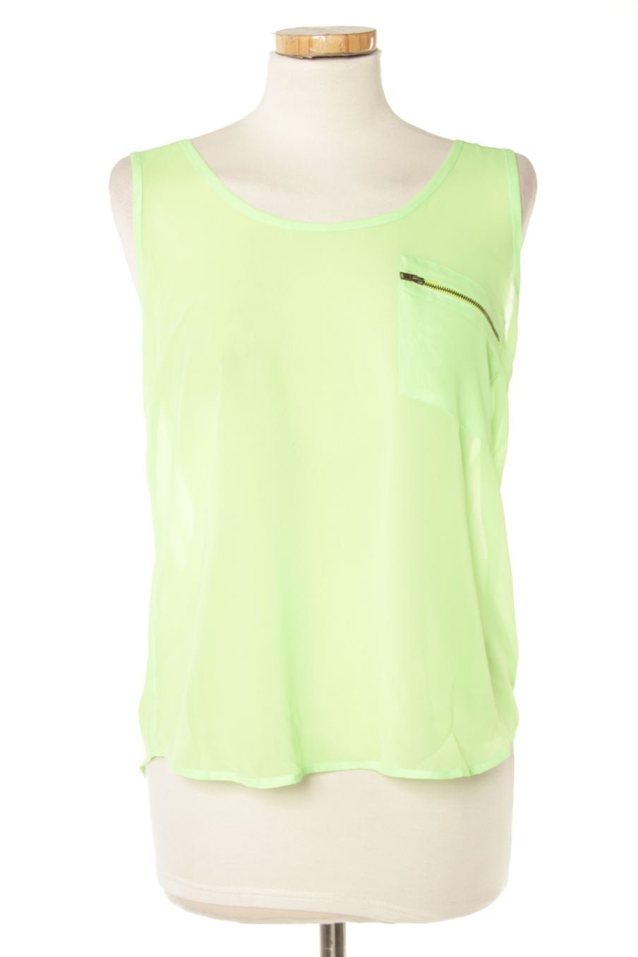 Top Tiffosi de la taille M, de couleur vert