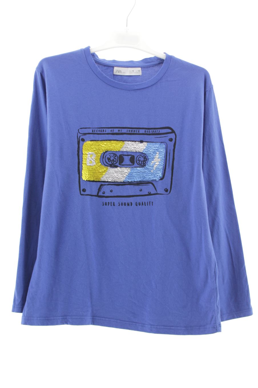 Camiseta de manga larga de Zara de la talla 10 años de segunda mano