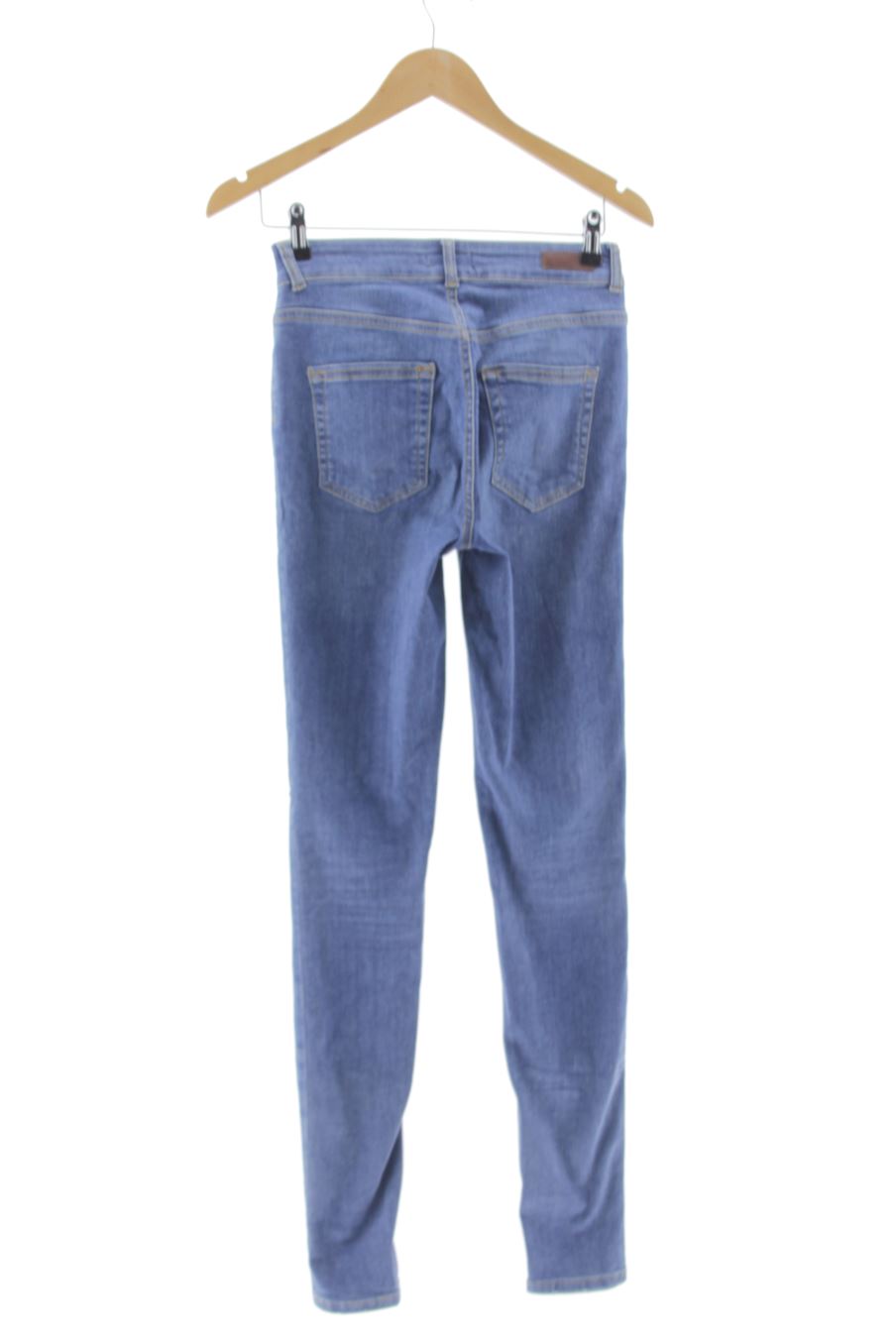 Jeans Pieces de la taille 36, de couleur bleu de denim