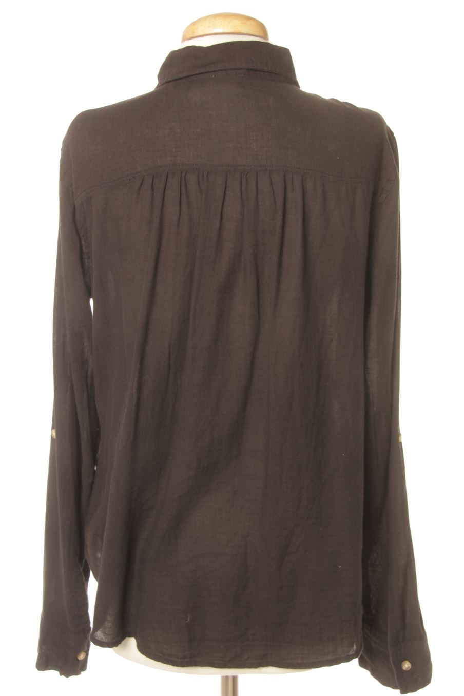 Hemd von Hollister Größe S, Farbe Schwarz, für