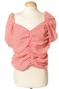 Blusa a maniche corte XXL Mango