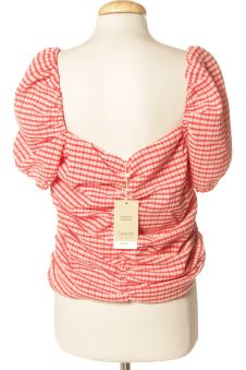 Blusa a maniche corte XXL Mango