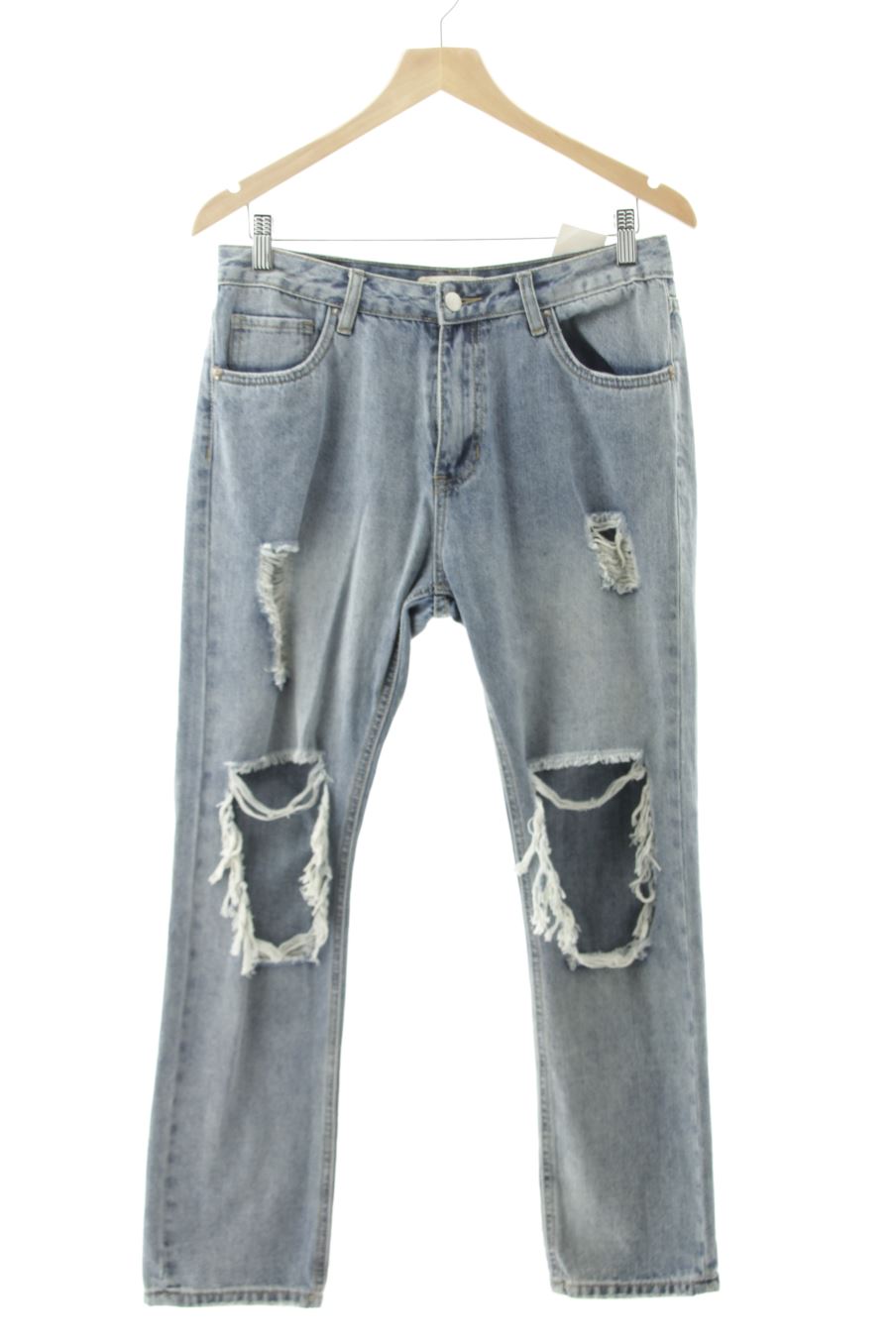 Jeans Denim de la taille 40, de couleur bleu de denim