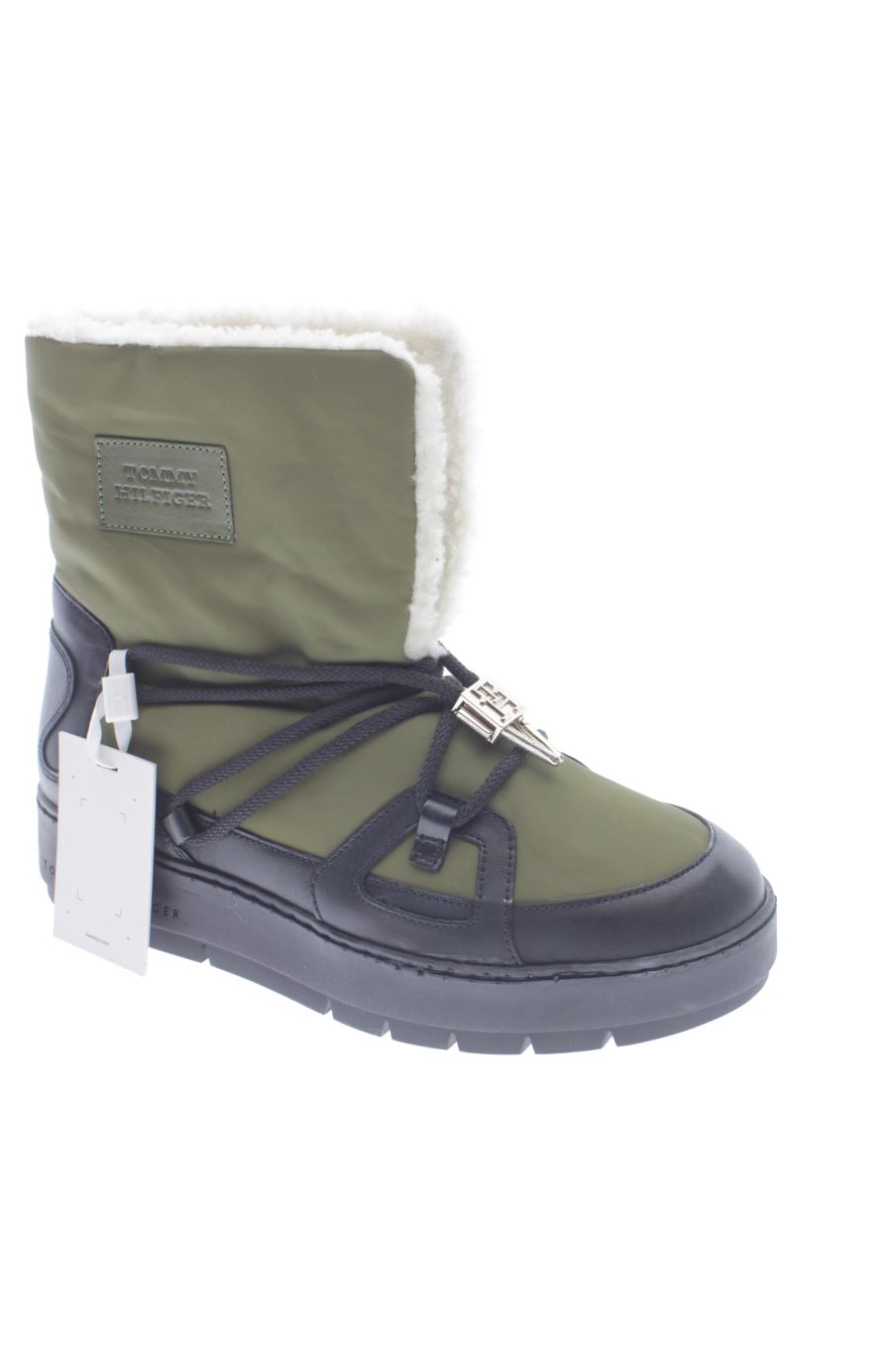 Bottines de Tommy Hilfiger de la taille 39, de couleur vert de