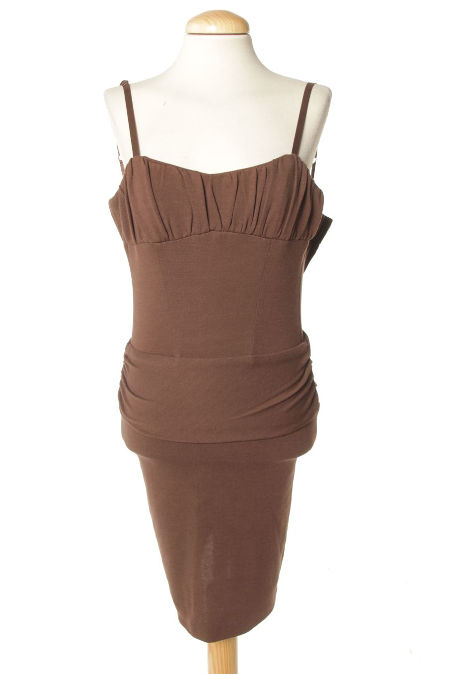 Vestido casual de PERCENTIL de la talla XS, de color marrón