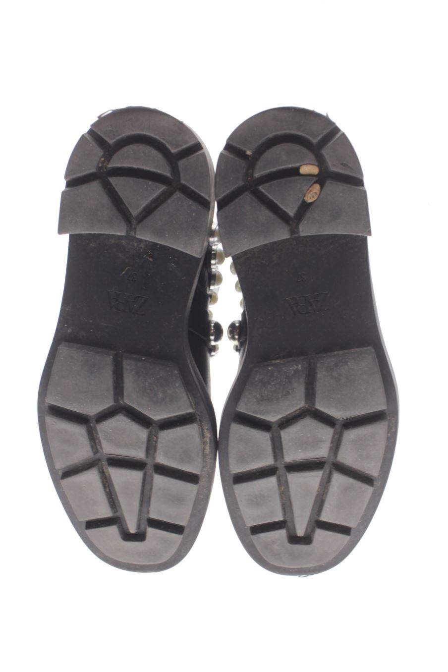 Botines de Zara de la talla 37, de color negro de