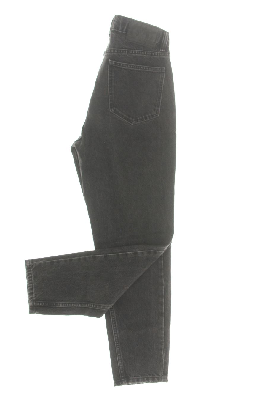 Vaqueros de Zara de la talla 36, de color negro de ropa vaquera