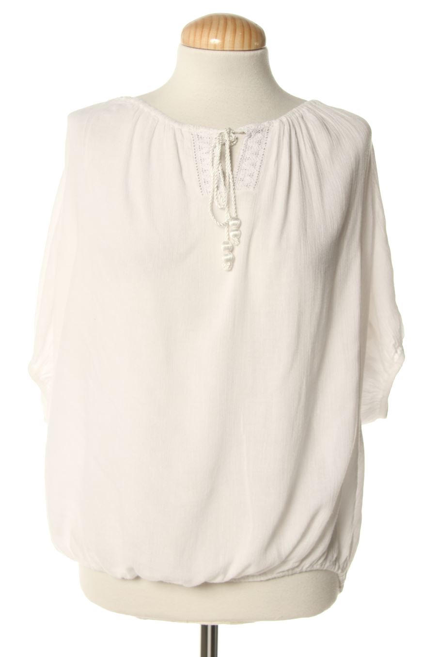 Blouse à manches courtes Vila de la taille XS, de couleur blanc