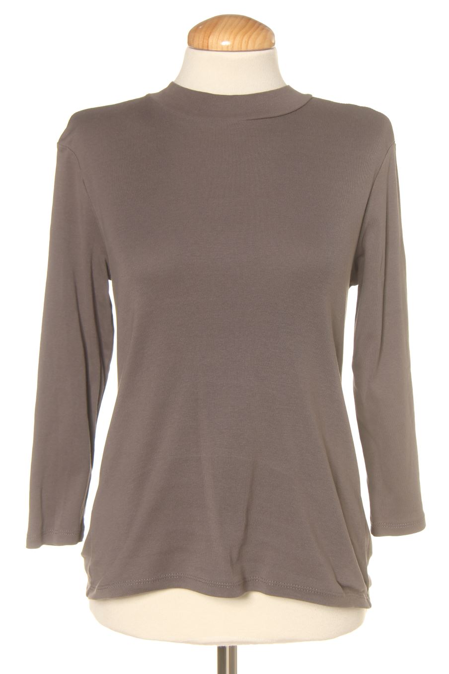 T-shirt à manches longues Zara de la taille L, de couleur gris