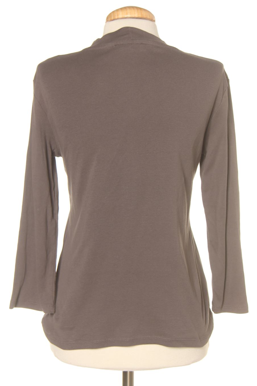 T-shirt à manches longues Zara de la taille L, de couleur gris