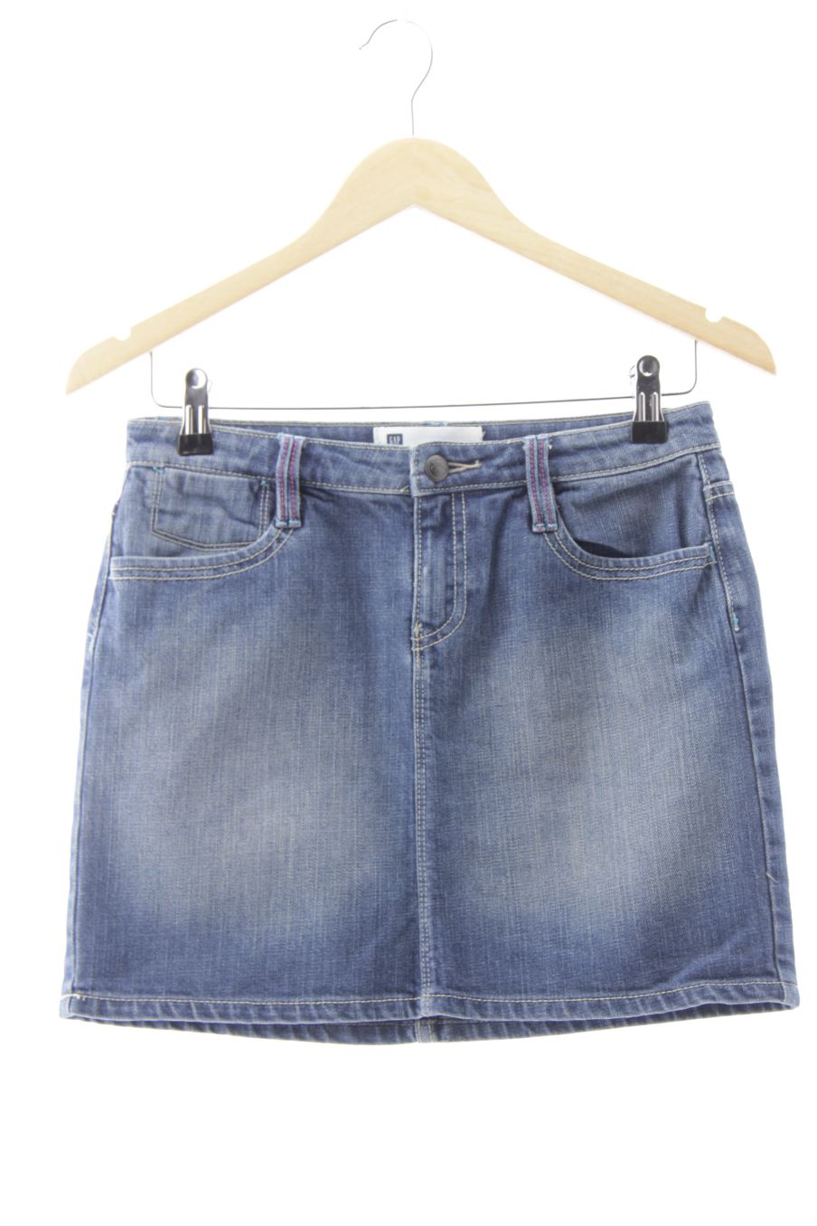 Falda de Gap de la talla 16 años de denim de segunda mano