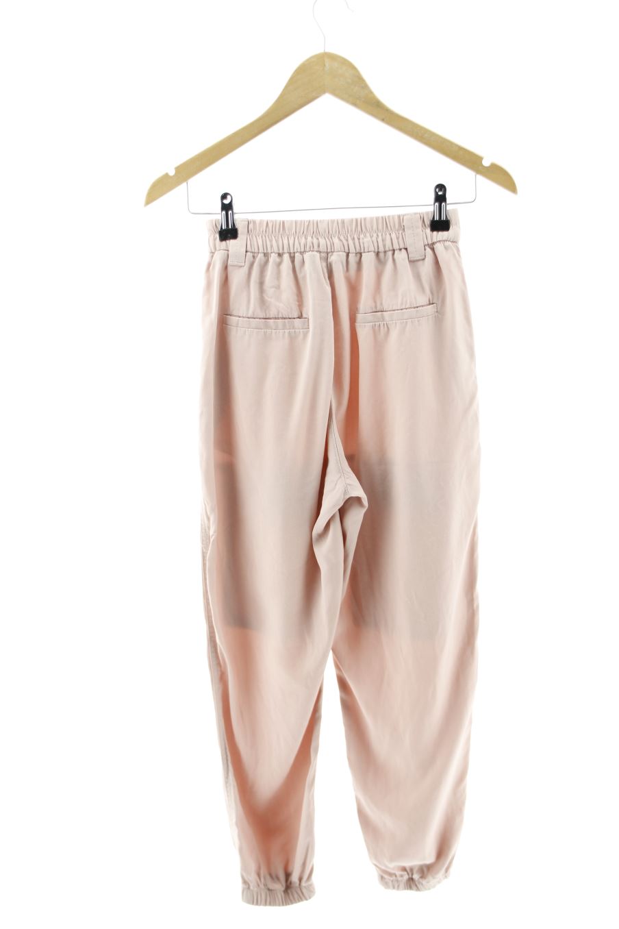 Pantalón Casual de Bershka de la talla 36, de color rosa