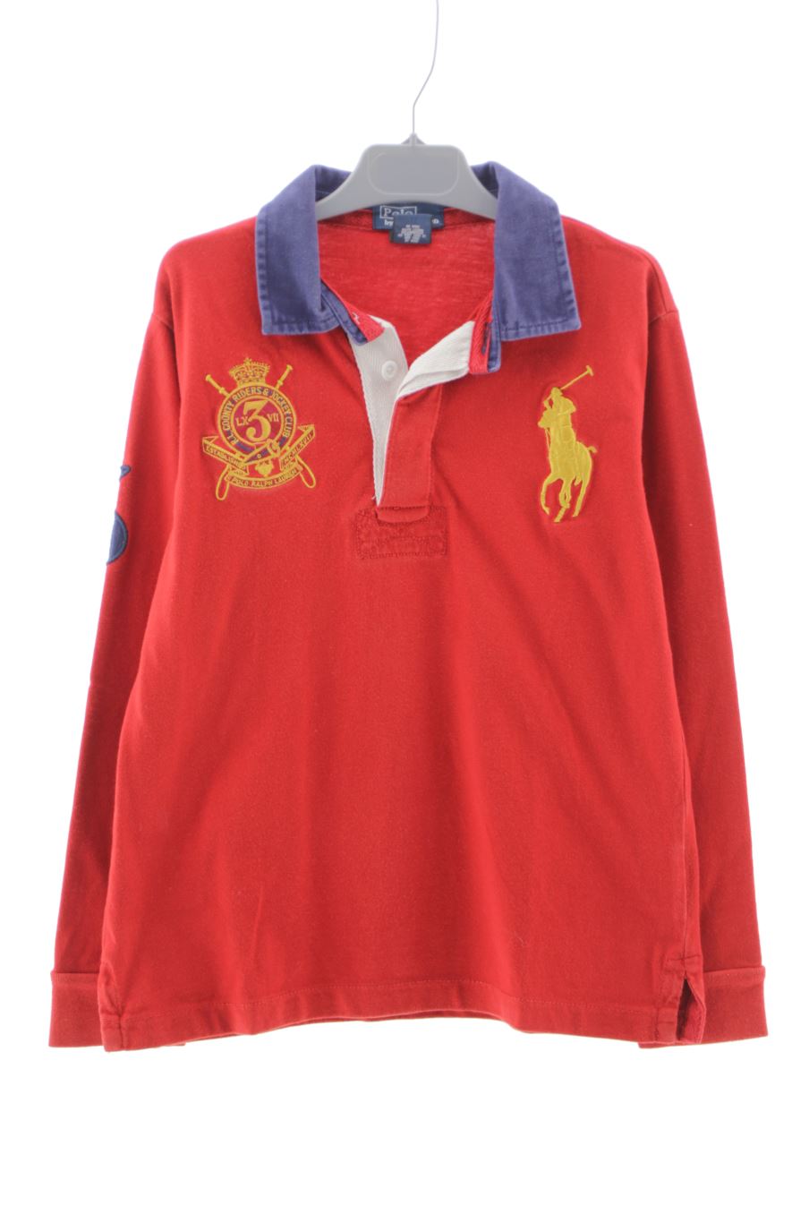 Polo de manga larga de Polo Ralph Lauren de la talla 7 años de segunda mano