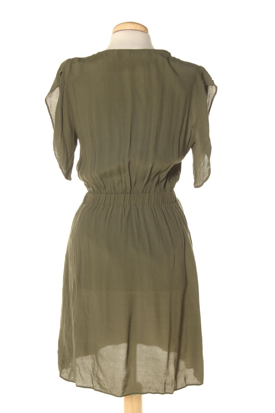 Robe casual Naf Naf de la taille S, de couleur vert
