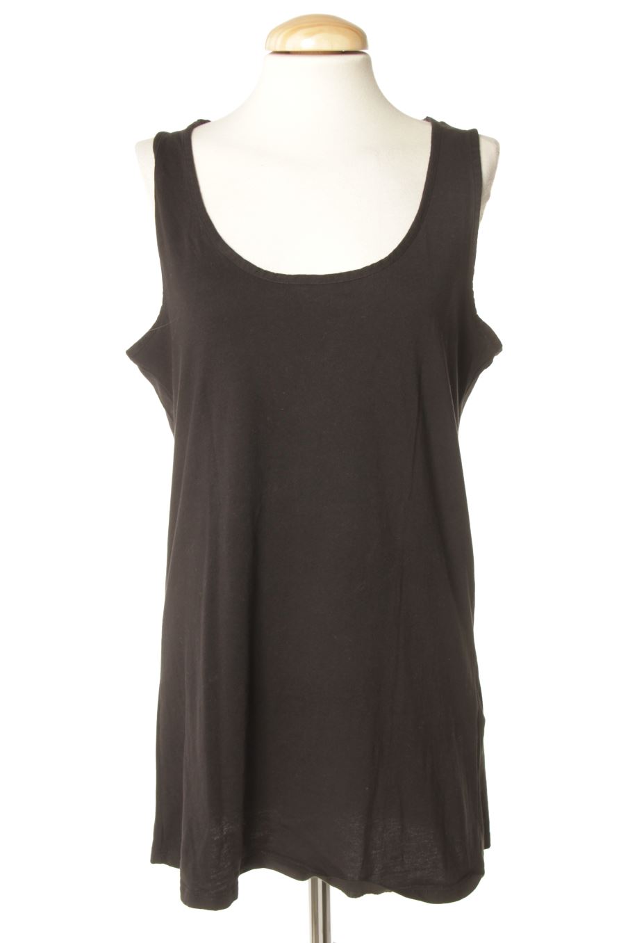 Camiseta sin mangas de Castaluna de la talla 42, de color negro