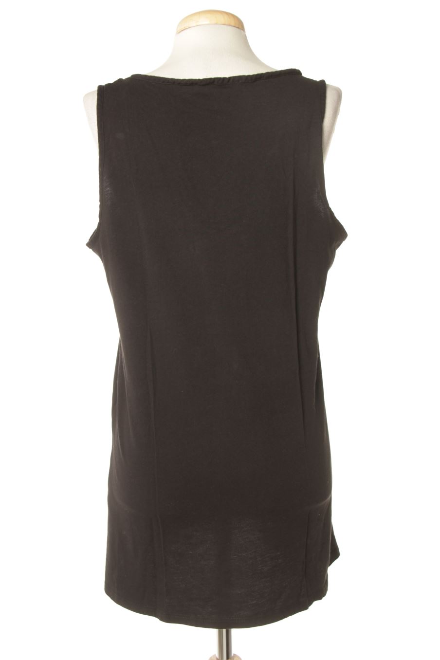 Camiseta sin mangas de Castaluna de la talla 42, de color negro