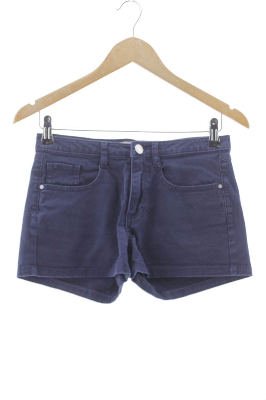 Shorts Sfera de la taille 36 de couleur bleu marine de denim