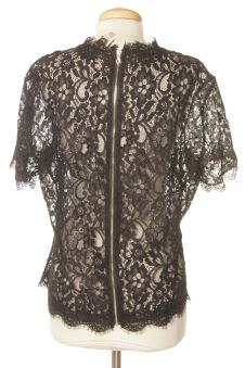 Blusa de manga corta L Anne Klein