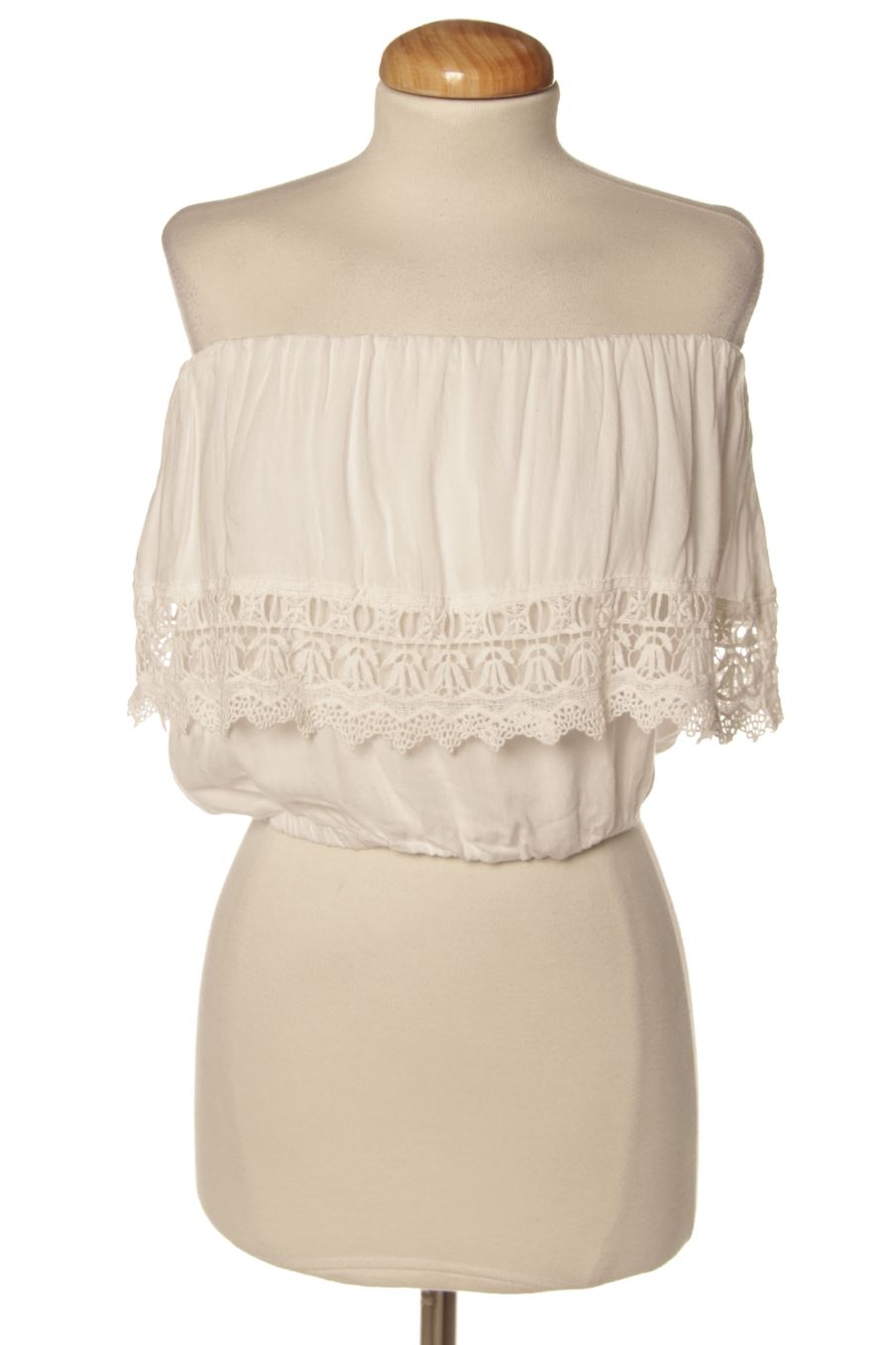 Top PERCENTIL de la taille XXS, de couleur blanc