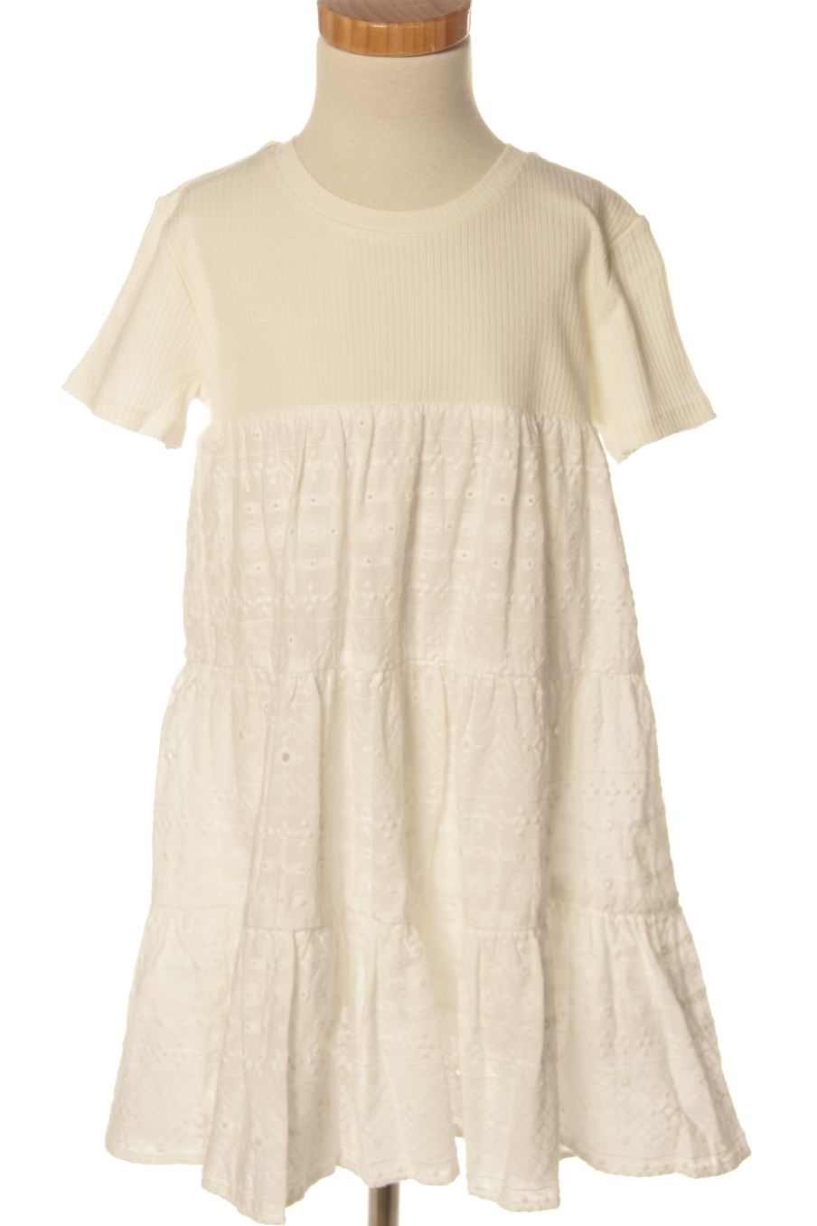 Mit Etikett Desigual Aufwändiges Kleid Größe 122