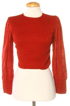 Blouse à manches longues XXS Mango