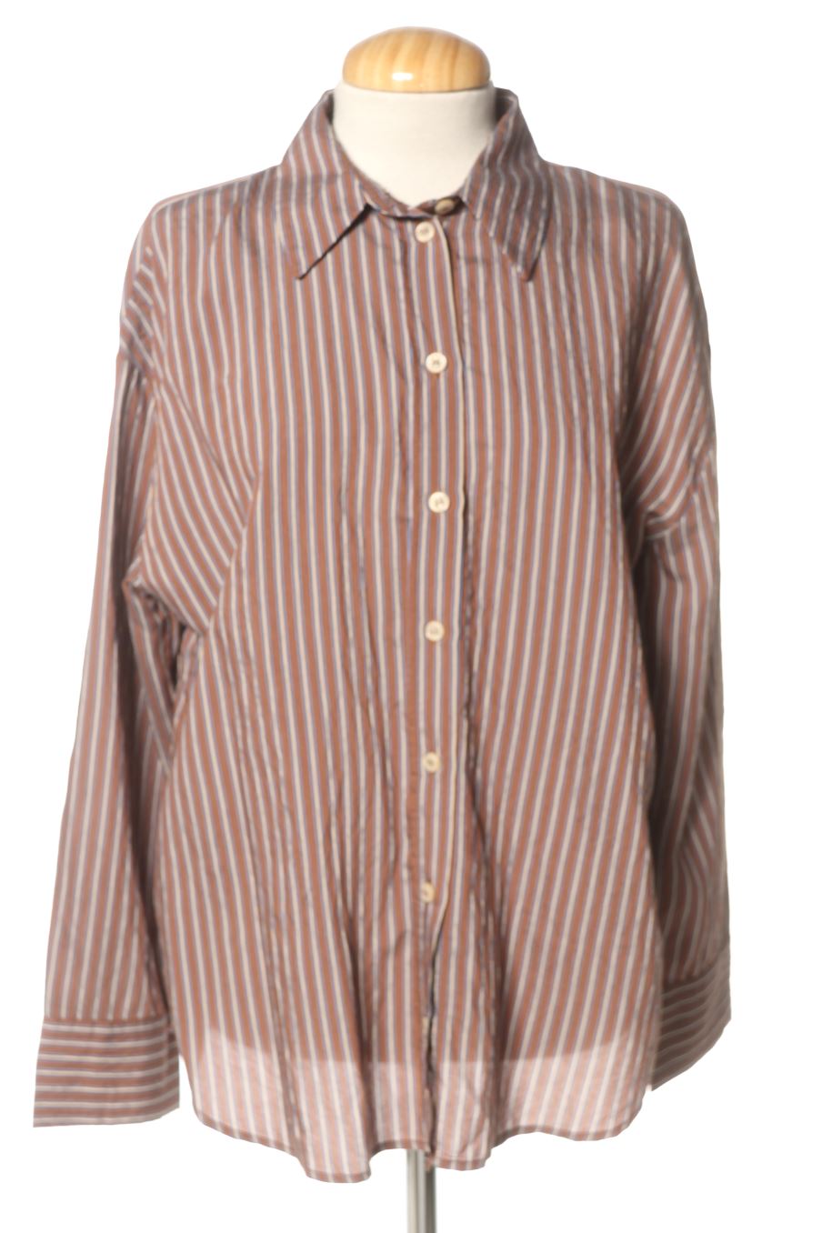 Hemd von Zara Größe XS, Farbe Gestreift, für