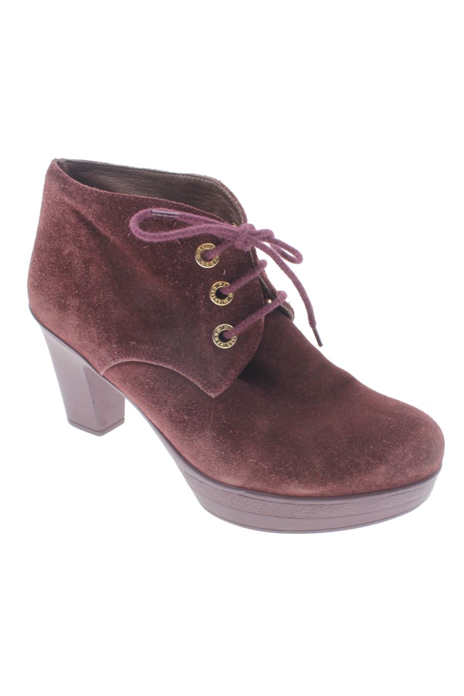 Botines de Weekend de la talla 39, de color burdeos de