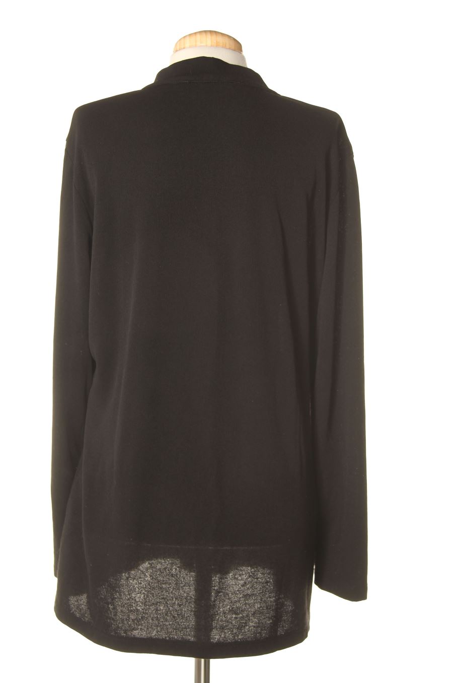 Blusa de manga larga de Elena miro de la talla S, de color negro