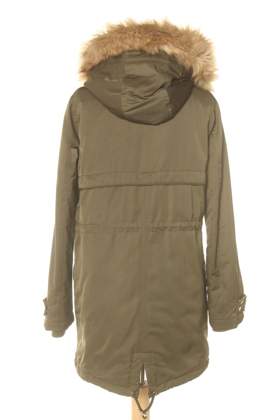 Abrigo de Pull Bear de la talla S de color verde