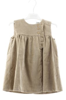 Aufwändiges Kleid 98 Coconut