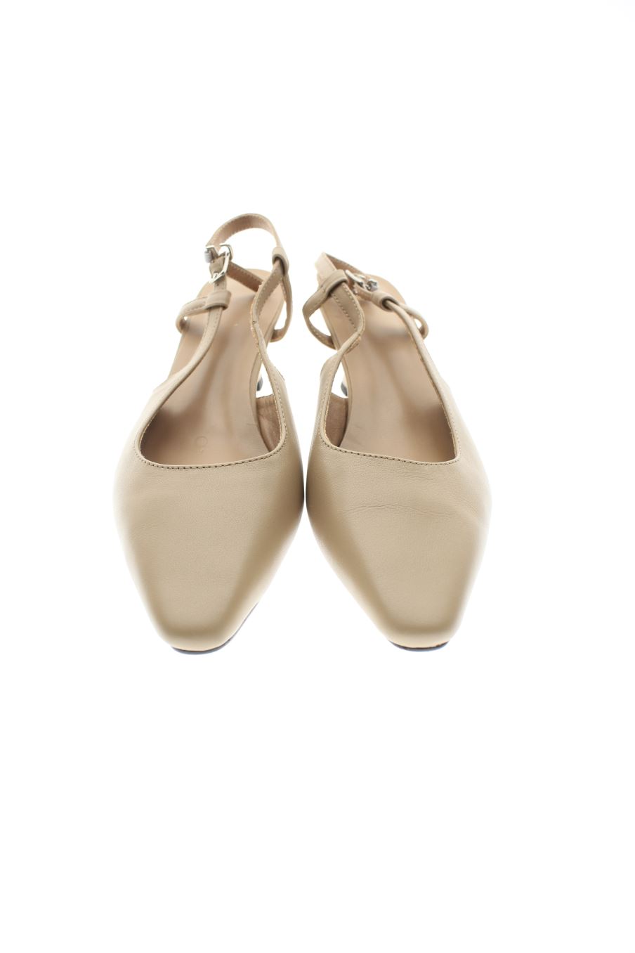 Sandalias tacon de PERCENTIL de la talla 36, de color beige de