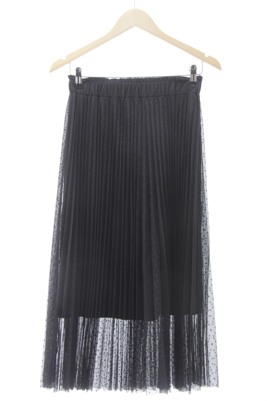 Jupe Stradivarius de la taille S, de couleur noir