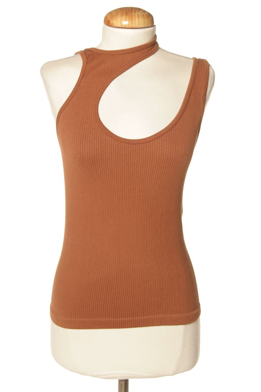 Top PERCENTIL de la taille S, de couleur marron
