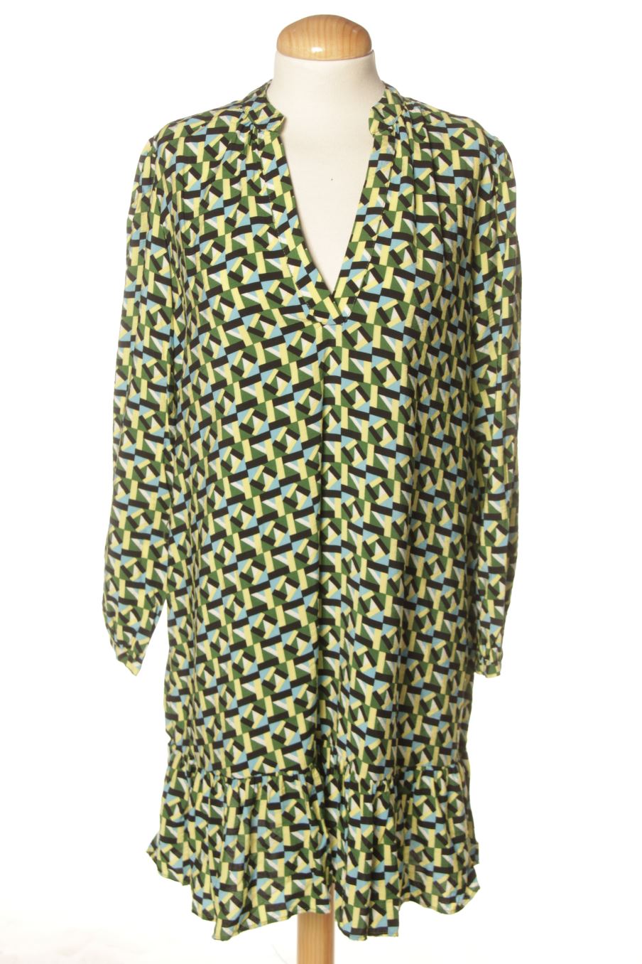 Einfaches Kleid von Zara Größe XS, Farbe Aufdruck, für