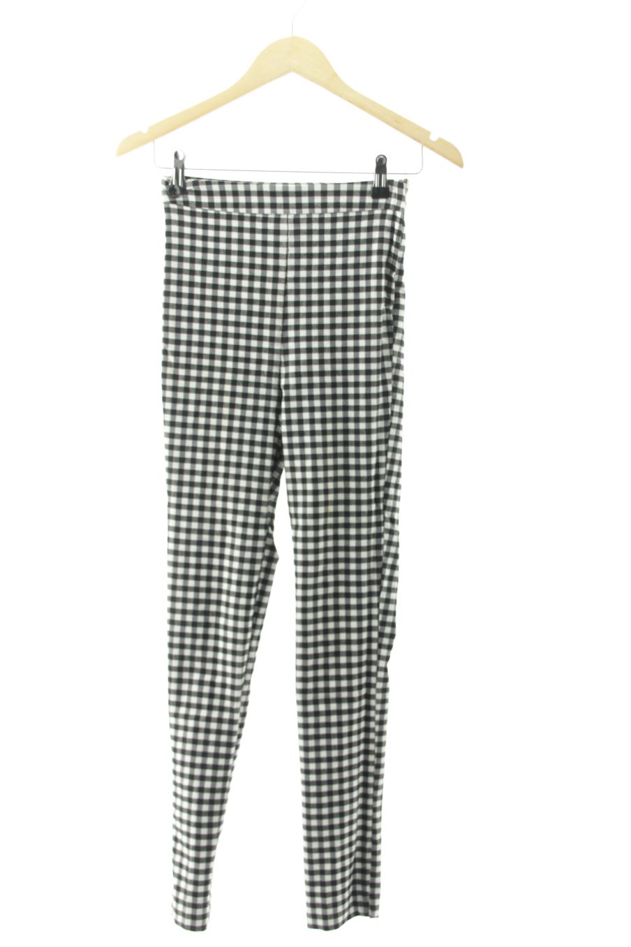Pantaloni casual de Stradivarius de la talla 34, de color quadri