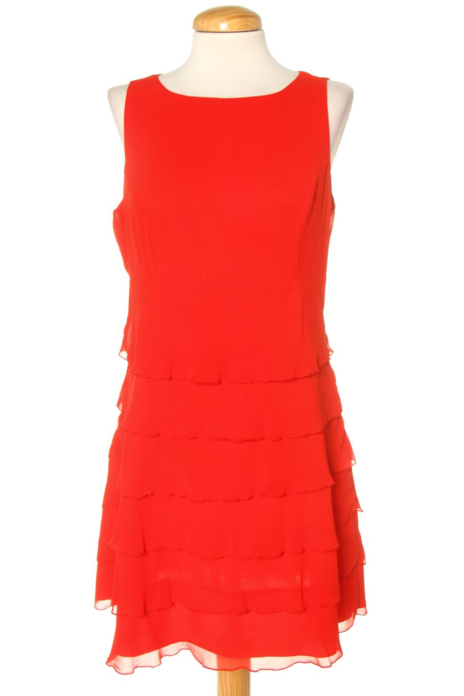 Robe Fatima Ansola de la taille 44, de couleur rouge
