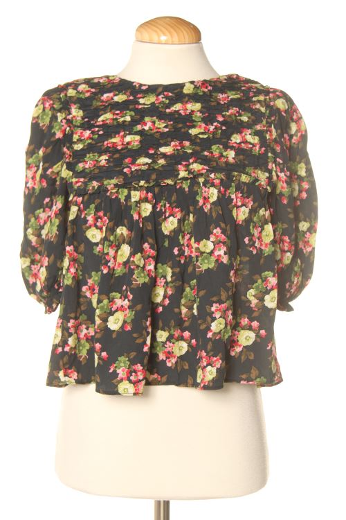 Blusa de manga corta
