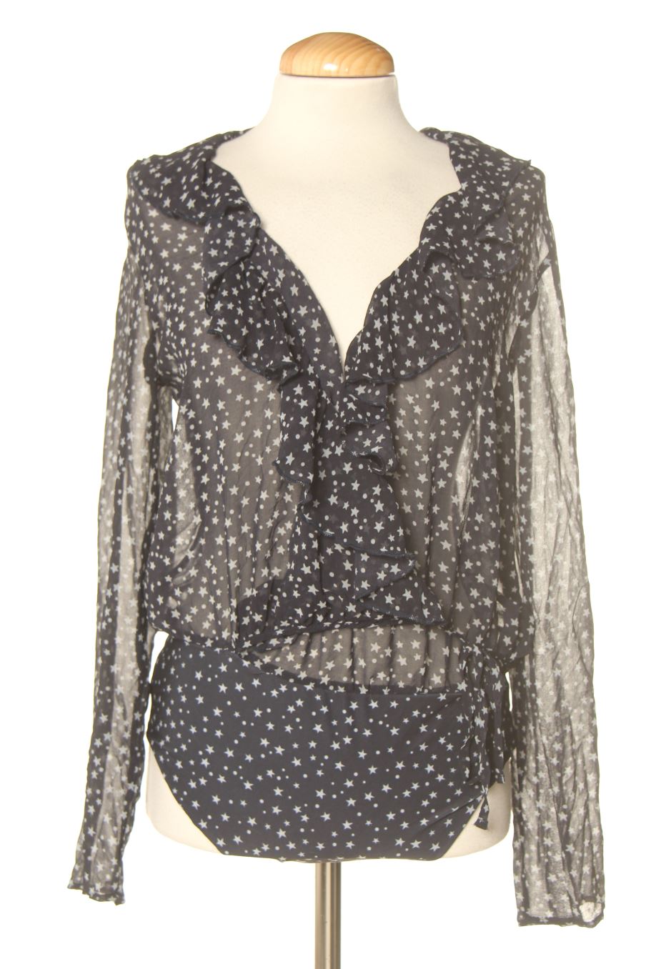 Body de Zara de la talla S, de color azul marino