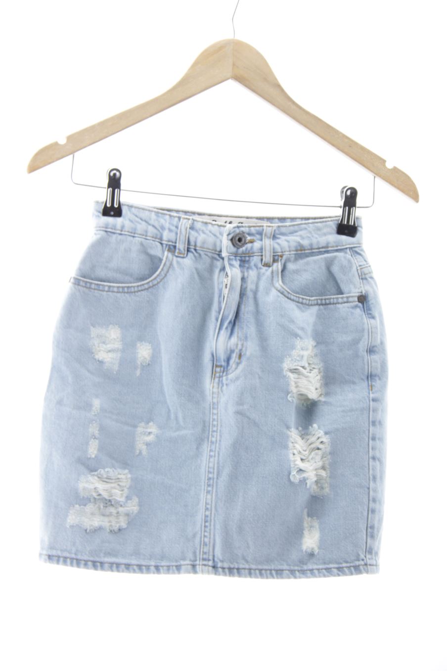 Falda de Double Agent de la talla 34, de color azul de ropa vaquera