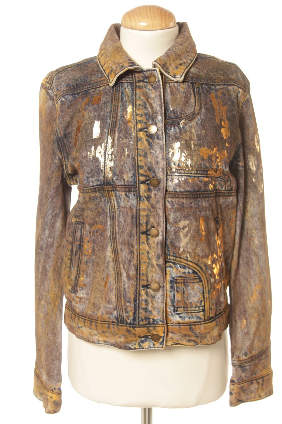 Blouson Desigual de la taille M, de couleur imprimés de denim