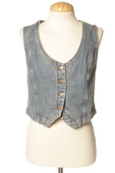 Gilet di stoffa L Pull & Bear