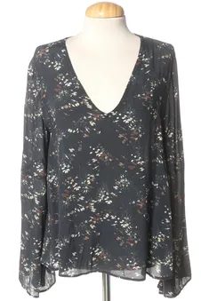 Blusa a maniche lunghe S MANGO SuiT, foto 1 di 2