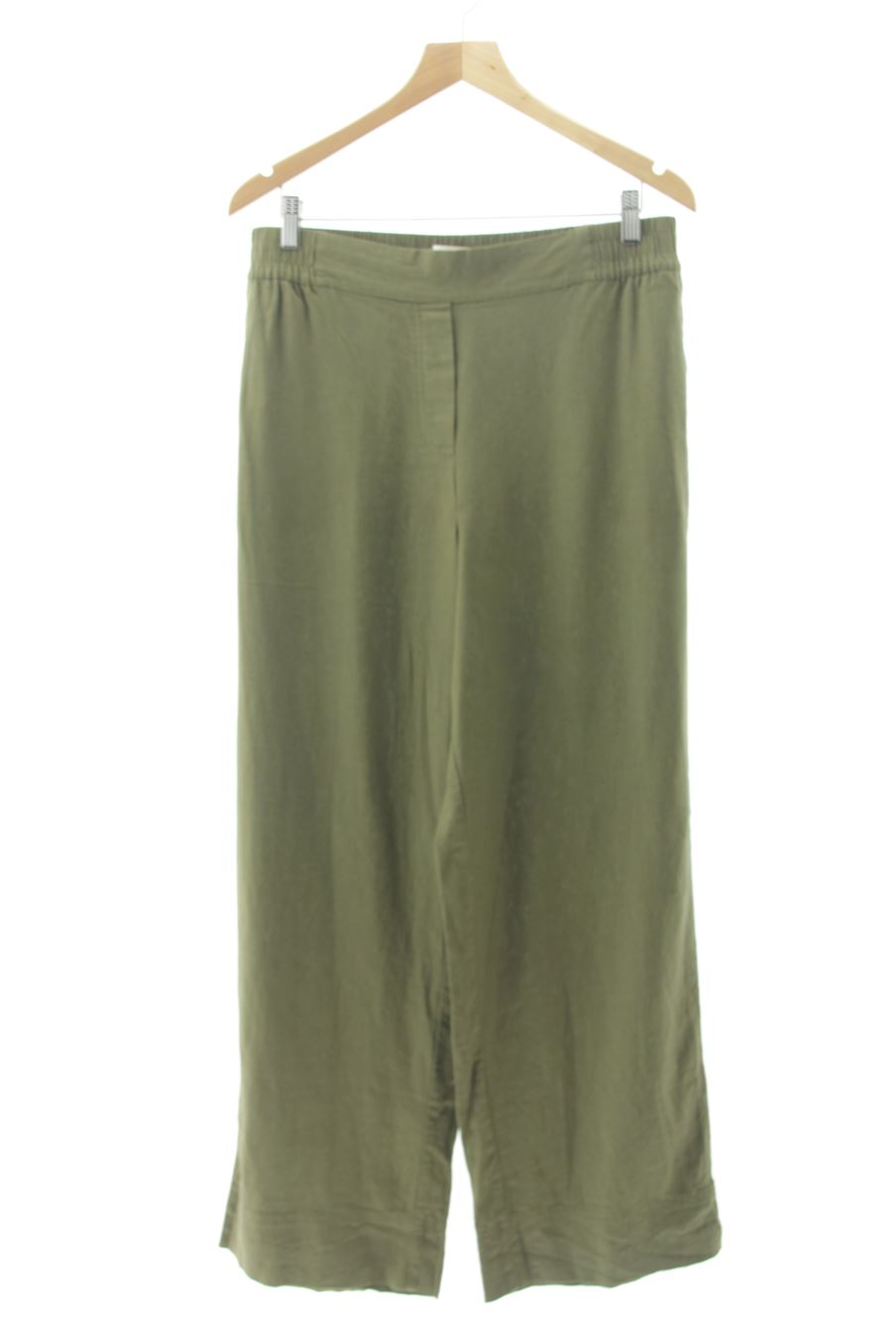 Pantalón de Zara de la talla L, de color verde
