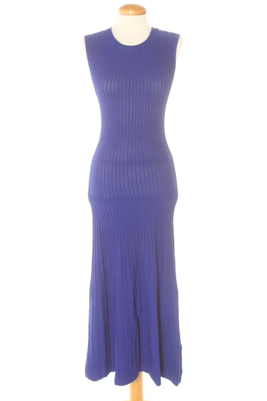 Robe casual Zara de la taille M, de couleur bleu