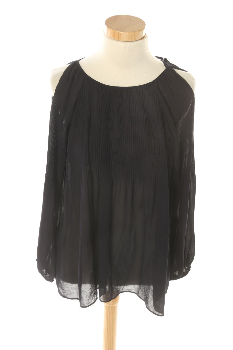 Blusa de manga larga de Totto de la talla XS, de color azul marino