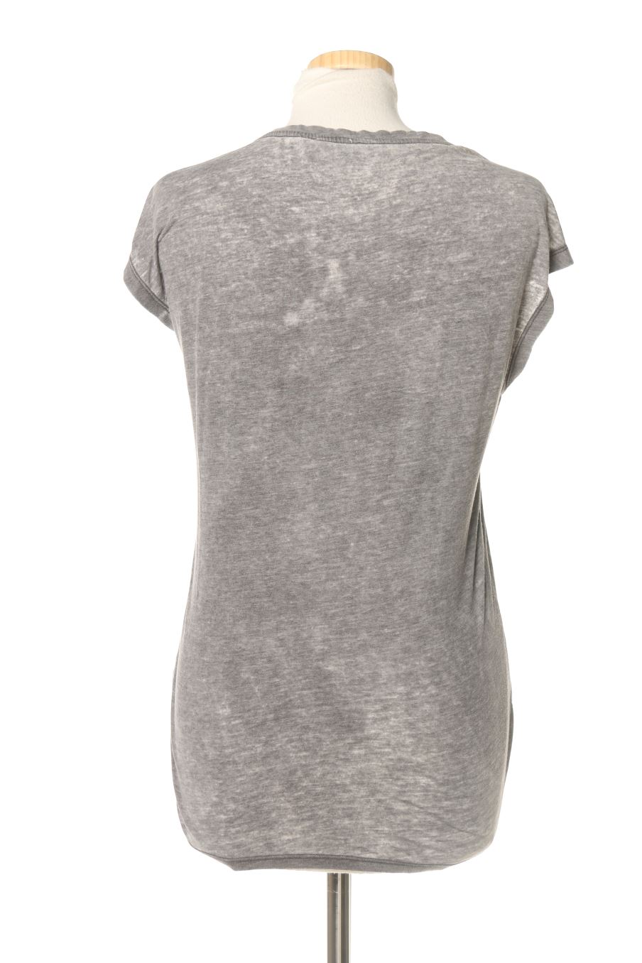 T-shirt Pull & Bear de la taille S, de couleur gris
