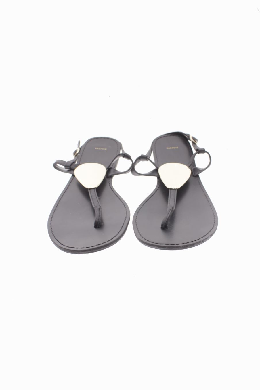 Sandalias planas de Parfois de la talla 40, de color negro de