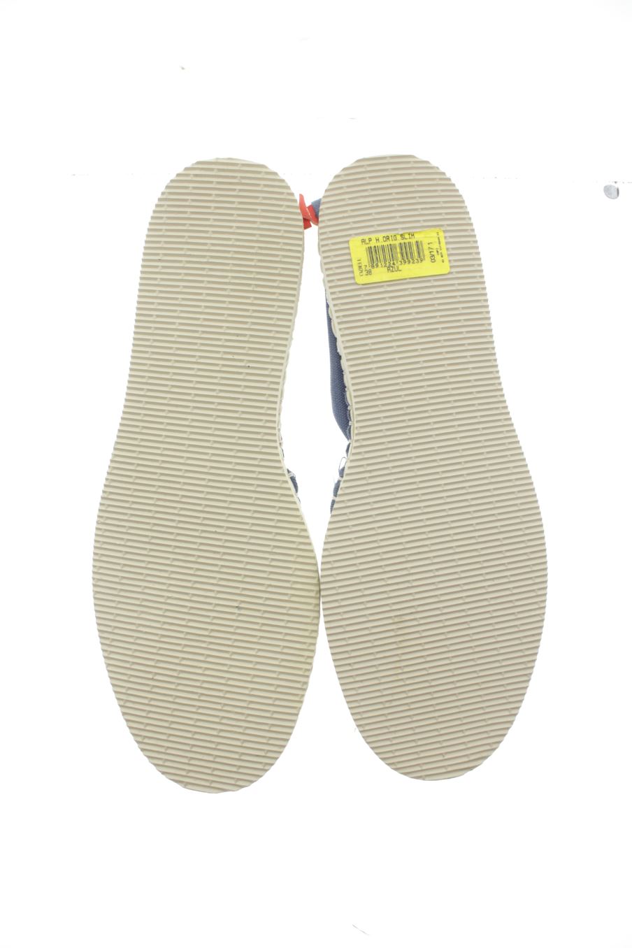 Zapatos planos de Havaianas de la talla 40, de color azul de